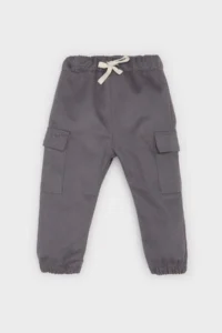 DeFacto Baby Boy Elastic Waist Pocket Gabardine Trousers E2010a525sp