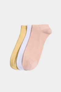 DeFacto Women Seamless 3-pack Bamboo Slippers Socks