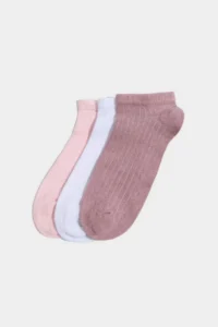 DeFacto Women Seamless 3-pack Bamboo Slippers Socks