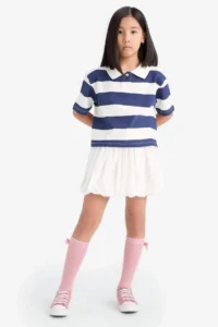 DeFacto New Season Girls' Poplin Skirt - Image 2
