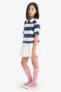 DeFacto New Season Girls' Poplin Skirt - Image 3