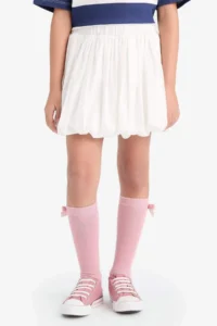 DeFacto New Season Girls' Poplin Skirt - Image 6