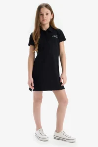 DeFacto Black Girls' Dress E2646A8/BK81
