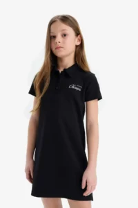 DeFacto Black Girls' Dress E2646A8/BK81 - Image 4