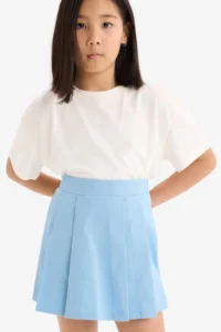 DeFacto Gabardine pleated Shorts Skirt Girls' - Image 2