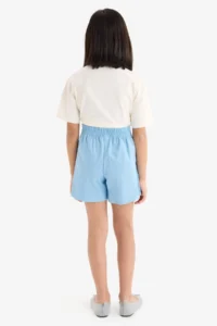 DeFacto Gabardine pleated Shorts Skirt Girls' - Image 5