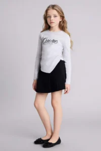 DeFacto Gabardine Skirt Girls' - Image 2
