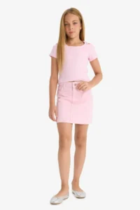 DeFacto Gabardine Skirt Girls' - Image 2