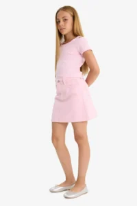 DeFacto Gabardine Skirt Girls' - Image 3