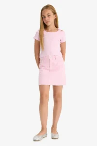 DeFacto Gabardine Skirt Girls' - Image 4