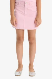 DeFacto Gabardine Skirt Girls' - Image 5