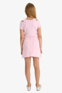 DeFacto Gabardine Skirt Girls' - Image 8
