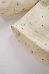 DeFacto Baby Collar Floral Twill Long Sleeve Shirt for Baby Girl - Image 4