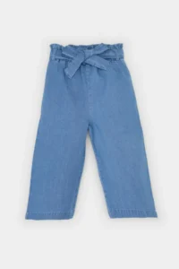 DeFacto Paperbag Straight Leg Jean Trousers Baby Girl