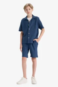 DeFacto Elastic Waist Shorts Boys'