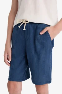 DeFacto Elastic Waist Shorts Boys' - Image 4