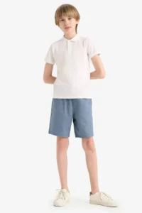 DeFacto Elastic Waist Shorts Boys' - Image 2