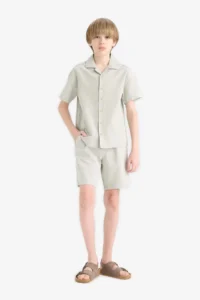 DeFacto Elastic Waist Shorts Boys'
