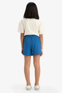 DeFacto Elastic Waist with pocket Shorts Girls' - Image 6