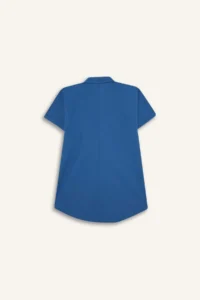 DeFacto Shirt Collar Cotton Short Sleeve Summer Dress Girls - Image 8