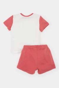 DeFacto 100% Cotton Printed Elastic Waist Pajama Set Baby Boy - Image 5