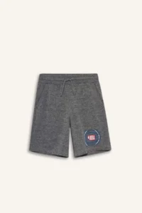DeFacto NBA Wordmark Elastic Waist Shorts Boy - Image 7