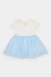 DeFacto Frozen Short Sleeve Tutu Summer Dress Baby Girl - Image 6