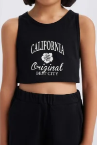 DeFacto Set of 2 Printed Undershirt Shorts Girls - Image 5