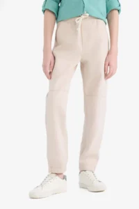 DeFacto Standard Jogger Leg Gabardine Trousers Boy - Image 4