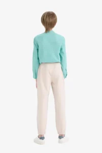 DeFacto Standard Jogger Leg Gabardine Trousers Boy - Image 6