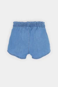 DeFacto Elastic Waist Jeans Shorts Baby Girl - Image 4