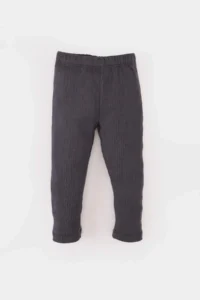 DeFacto Elastic Waist Ribbed Camisole Basic Plain Tights Baby Boy
