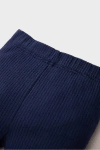 DeFacto Elastic Waist Ribbed Camisole Basic Plain Tights Baby Boy - Image 2