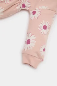 DeFacto Floral Long Sleeve Dress Baby Girl - Image 3