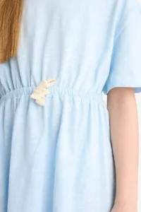 DeFacto Oversize Wide Fit Short Sleeve Summer Dress Girls - Image 4
