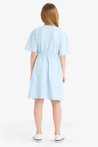 DeFacto Oversize Wide Fit Short Sleeve Summer Dress Girls - Image 5