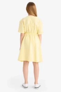 DeFacto Oversize Wide Fit Short Sleeve Summer Dress Girls - Image 5
