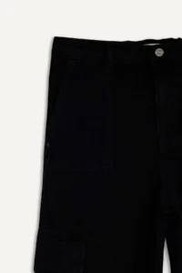DeFacto Wide Leg Cargo Wide Leg Anthracite Girls' Jean Trousers E5880A8/NM36 - Image 2