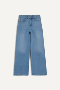DeFacto Wide Leg Light Blue Girl's Jean Trousers E5881A8/NM39 - Image 7