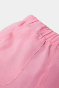 DeFacto Elastic Waist Basic Plain Shorts Baby Girl - Image 2