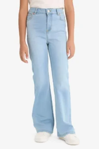 DeFacto Flare Fit Flare Jean Pants Girl Child - Image 6