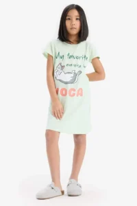 DeFacto Girls' Dress E6228A8Xa - Image 2