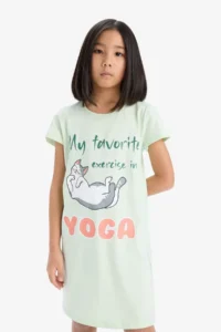 DeFacto Girls' Dress E6228A8Xa - Image 3