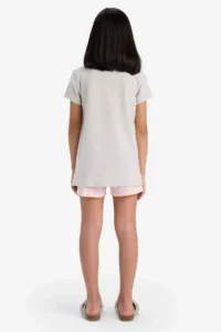 DeFacto 100% Cotton Anime Printed Pajama Set Girls - Image 7