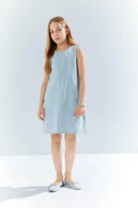 DeFacto Sleeveless Summer Jeans Dress Girls'