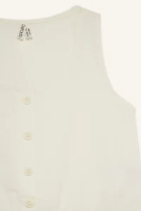 DeFacto buttoned Sleeveless Blouse Girls' - Image 8