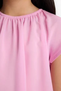 DeFacto Short Sleeve Blouse Girls' - Image 5