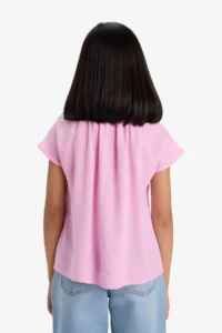 DeFacto Short Sleeve Blouse Girls' - Image 6