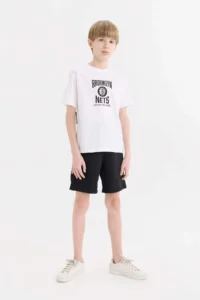 DeFacto Elastic Waist Shorts Boys'