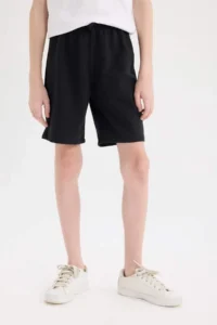 DeFacto Elastic Waist Shorts Boys' - Image 3
